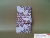 Porta-Notas Floral lilás